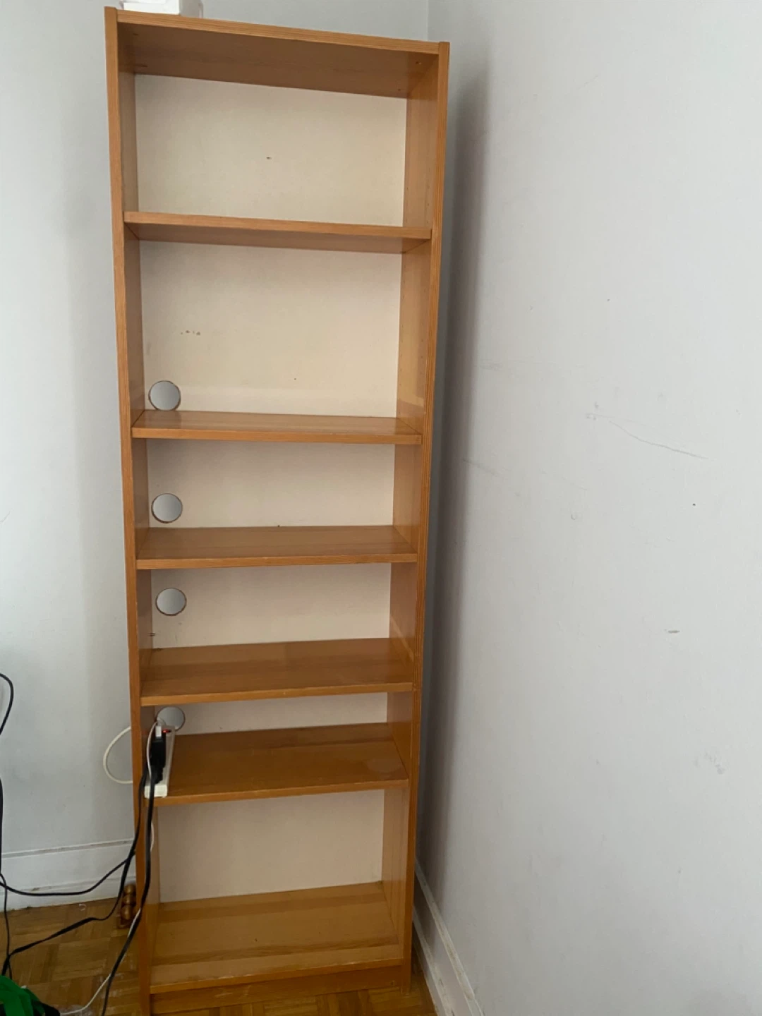 Tall Wooden Bookshelf - photo 2
