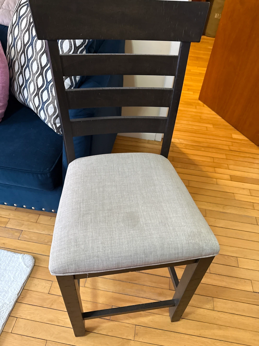 Dining Room Table w Chairs (Set of 2) with Nailhead Trim - photo 3