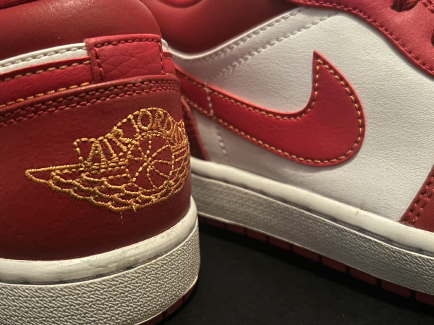 Nike air Jordan 1 Low cardinal red size 11 - photo 4