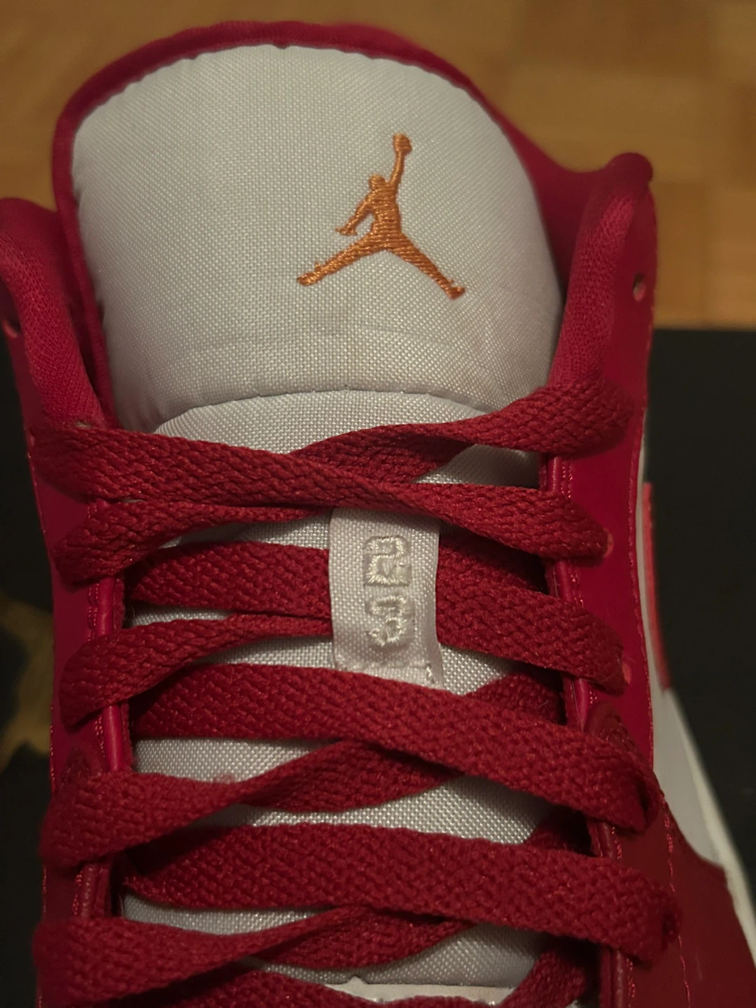 Nike air Jordan 1 Low cardinal red size 11 - photo 5