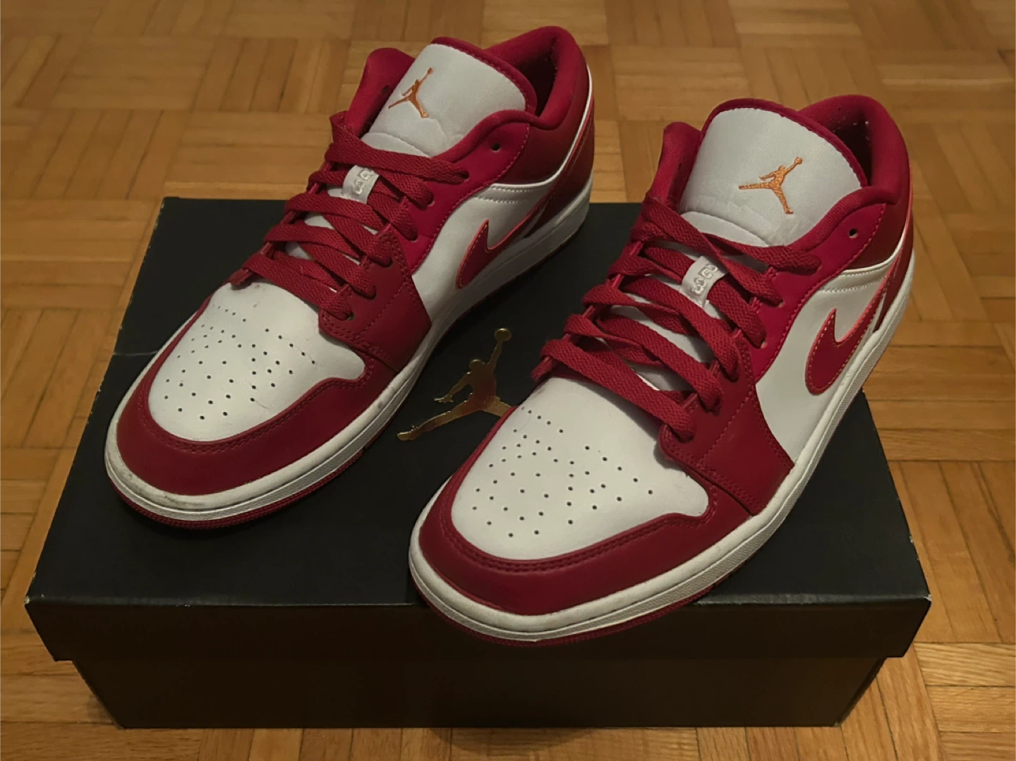 Nike air Jordan 1 Low cardinal red size 11 - photo 2
