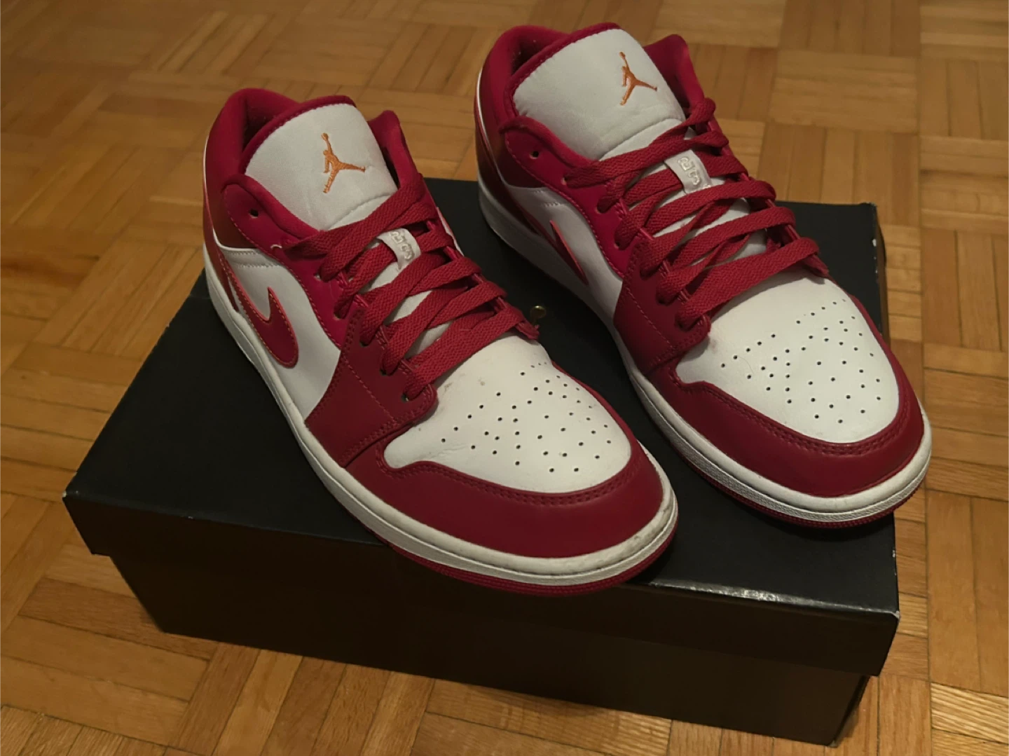 Nike air Jordan 1 Low cardinal red size 11 - photo 3