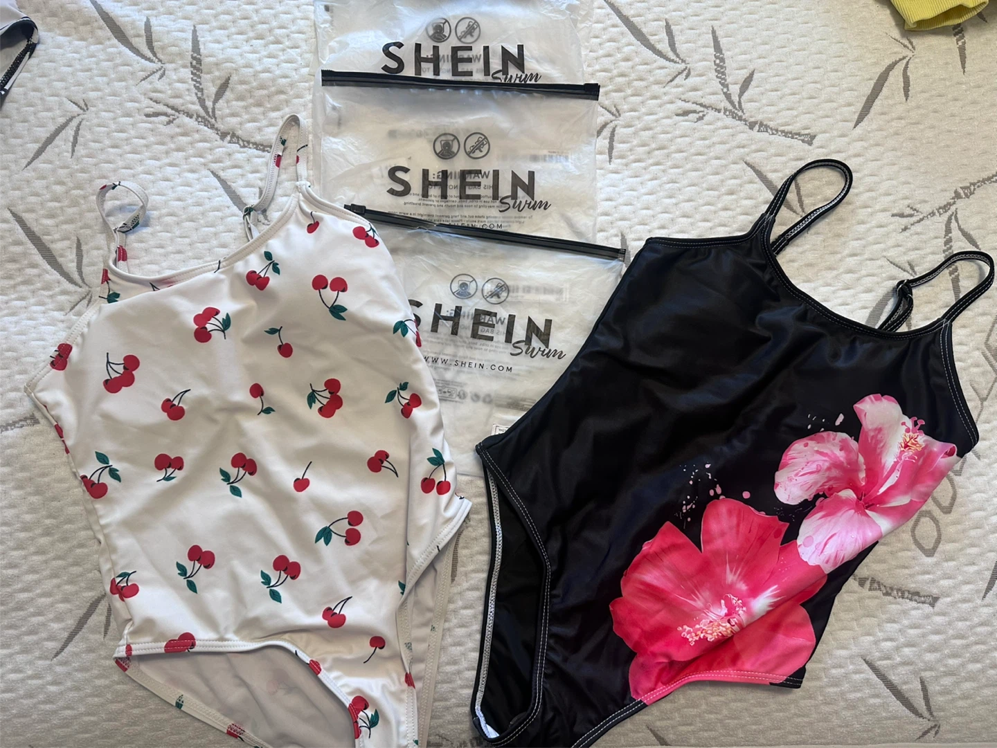 Brand new girls SHEIN bathing suits. Size 8-10