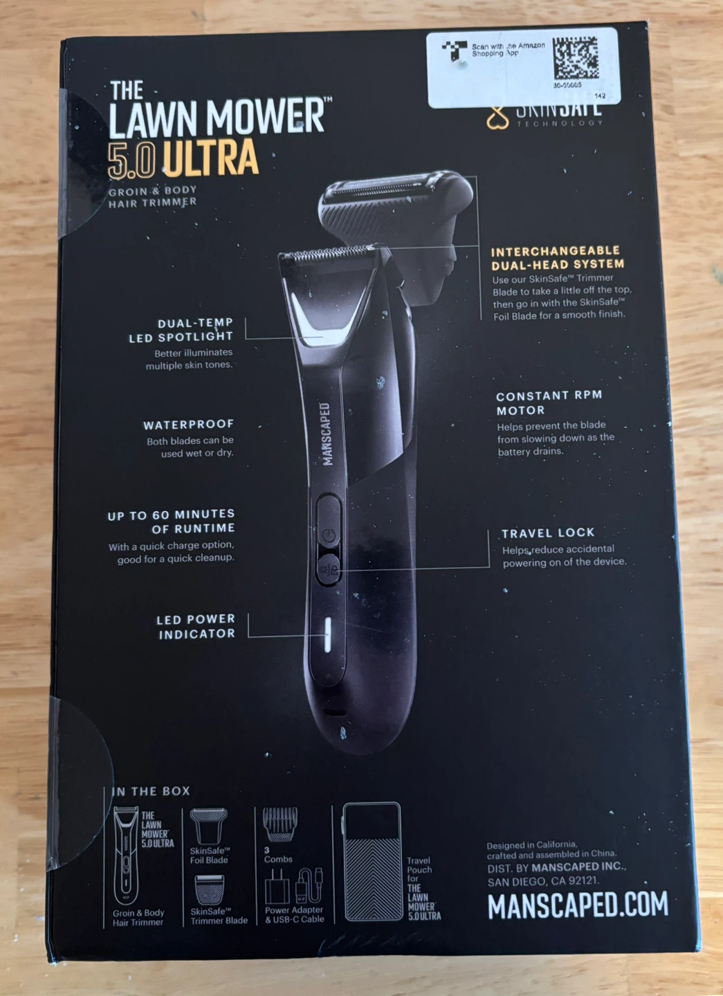 MANSCAPED Lawn Mower 5.0 ULTRA Groin & Body Hair Trimmer - photo 3