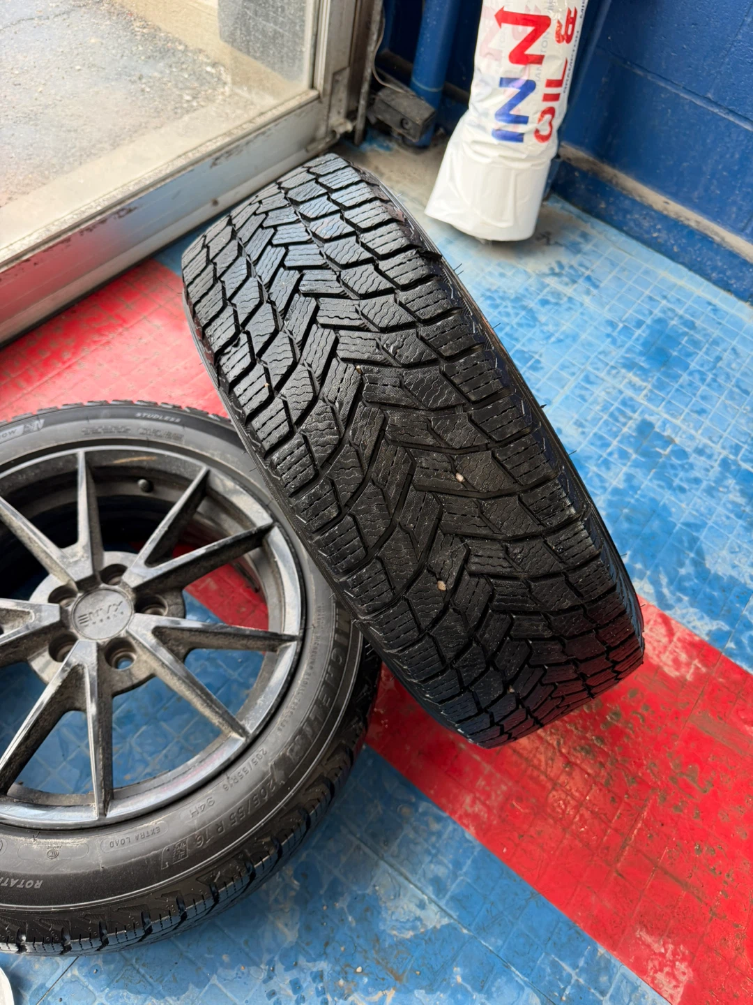 Michelin Winter Tires on Alloy Rims