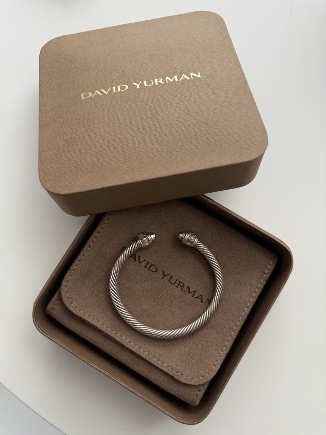 David Yurman Cable Bracelet with Diamonds - photo 2