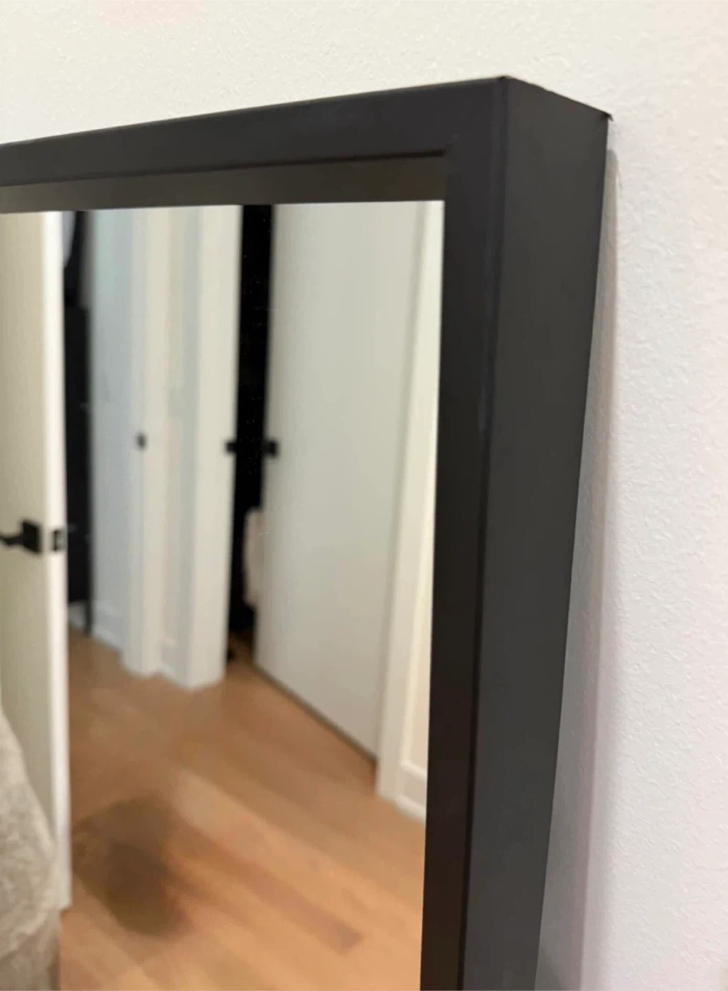 Moving Sale - Black Framed Mirror - photo 2