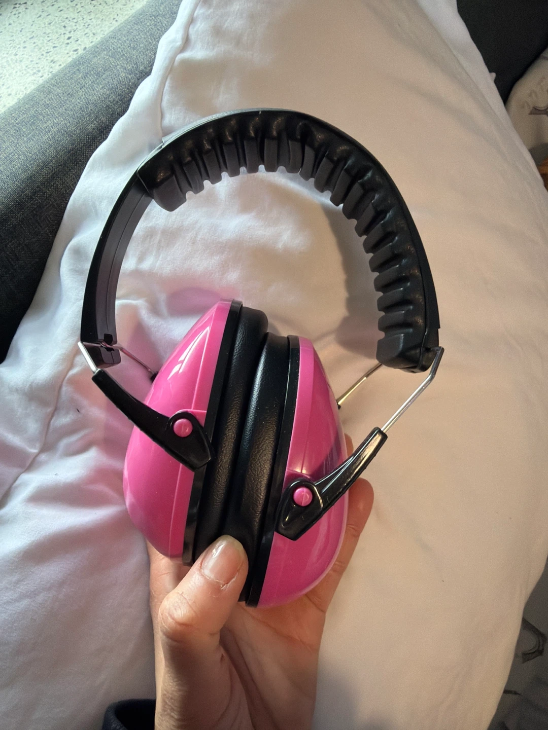 Golden Scute Pink ear protection