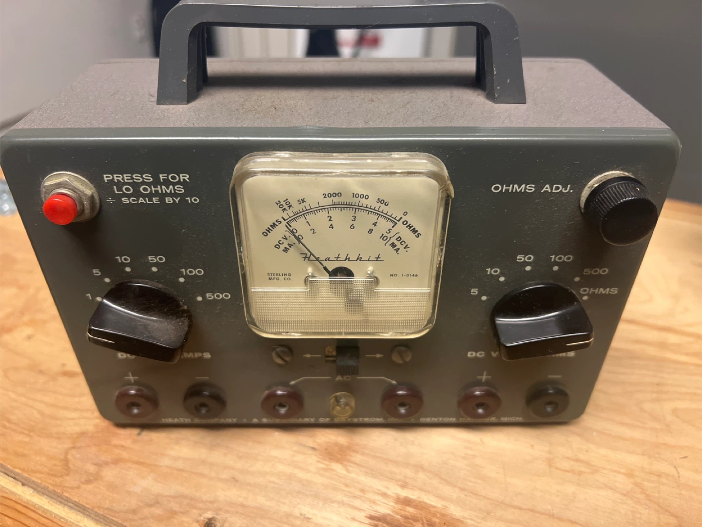Heathkit Model 1-0146 Ohmmeter Test Equipment