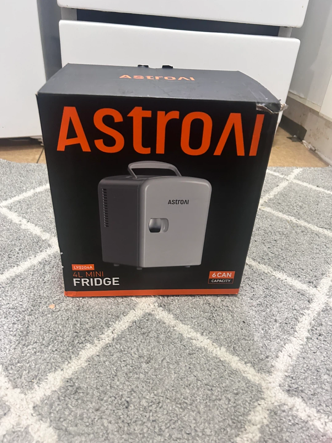 Astrol Mini Fridge - 4L, 6 Can Capacity