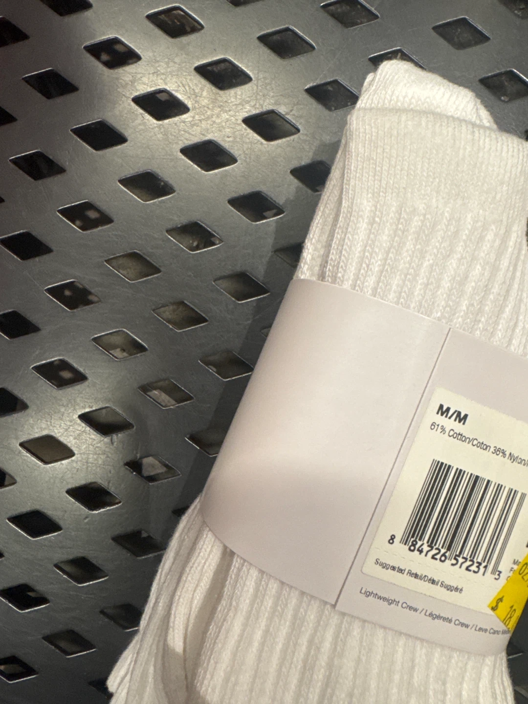 Nike Performance Crew Socks - White (3 Pairs) - photo 2