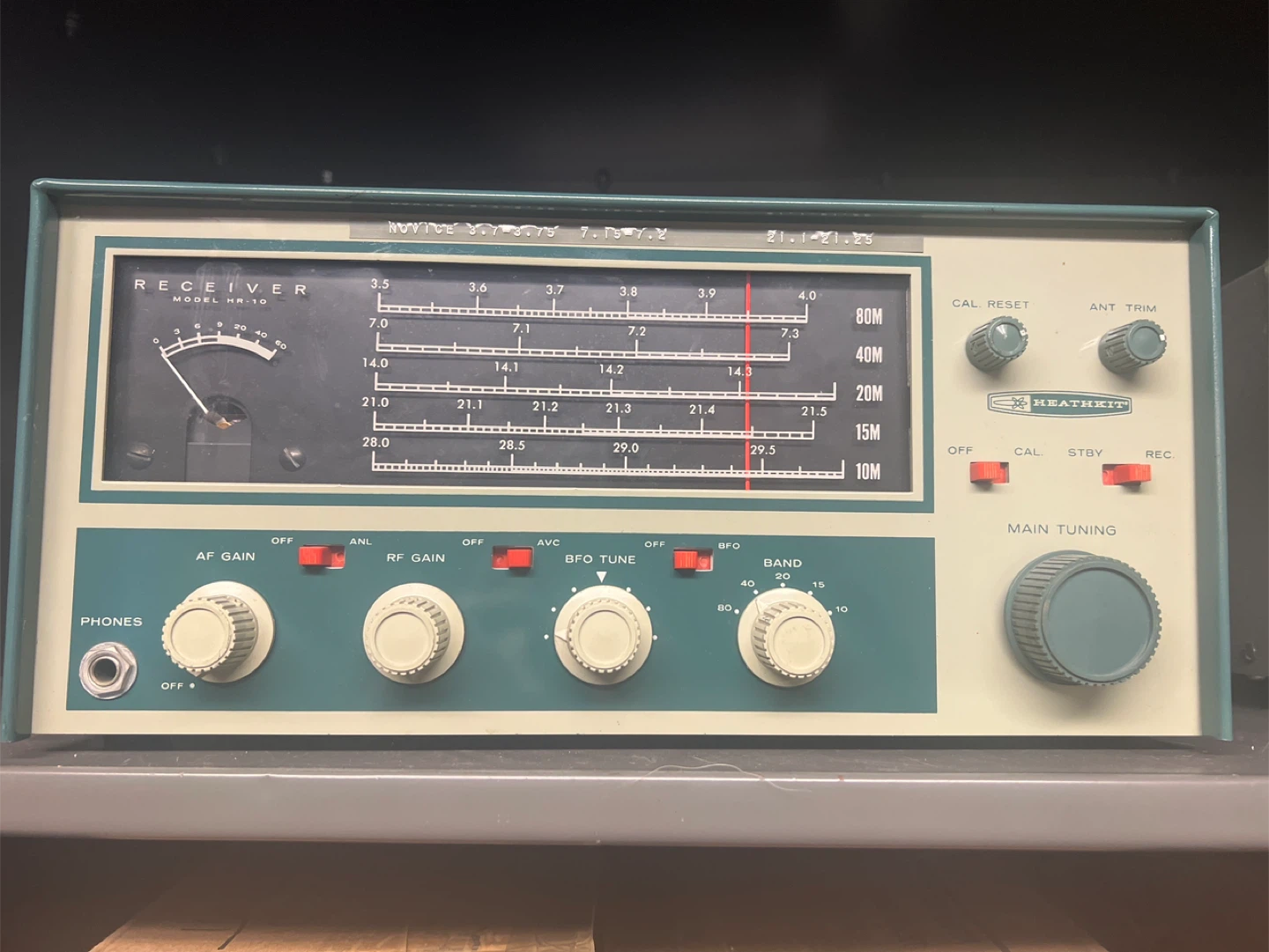 Full antique tube HF radio system - photo 2