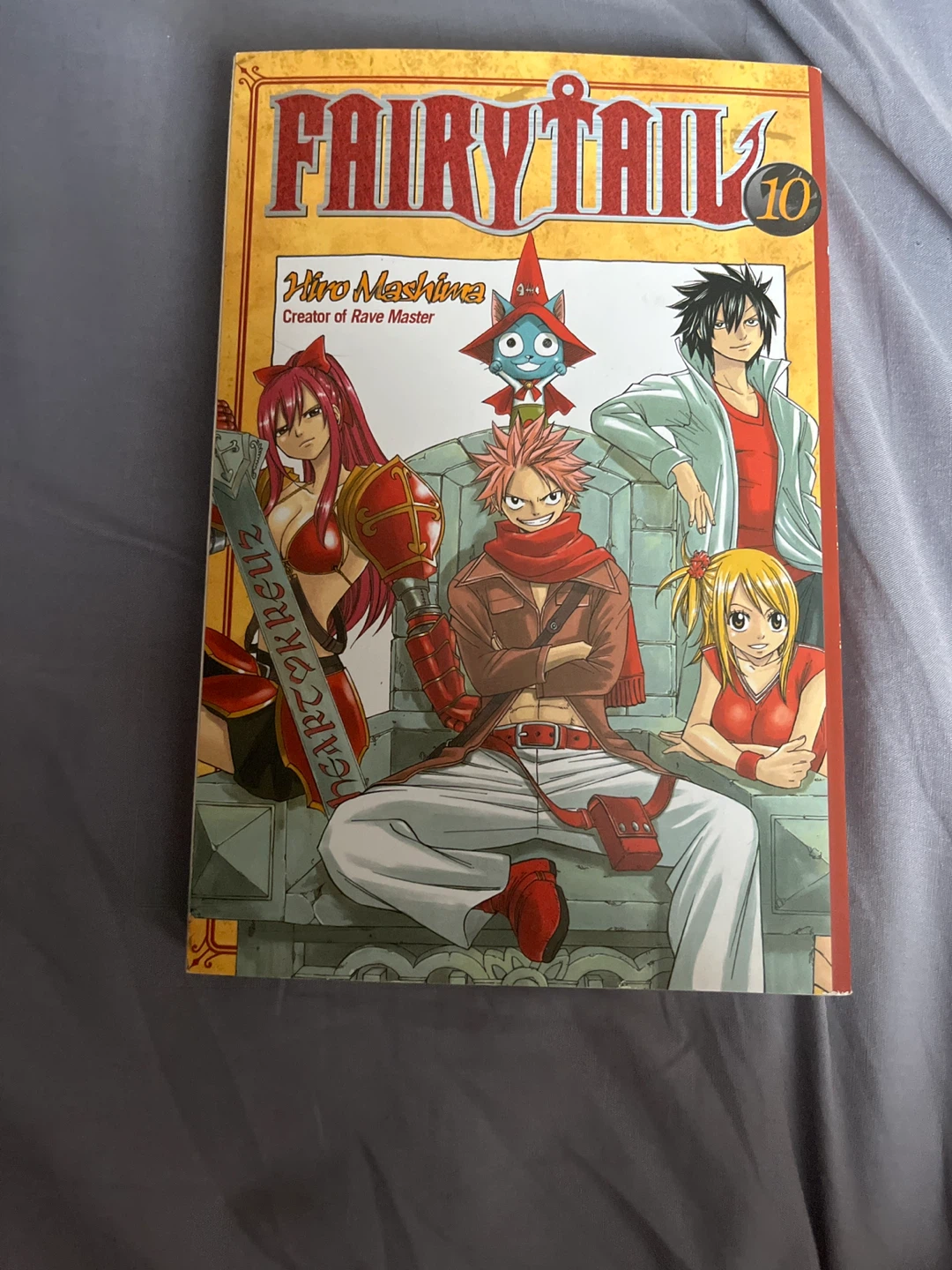 Fairy Tail Manga Volume 10