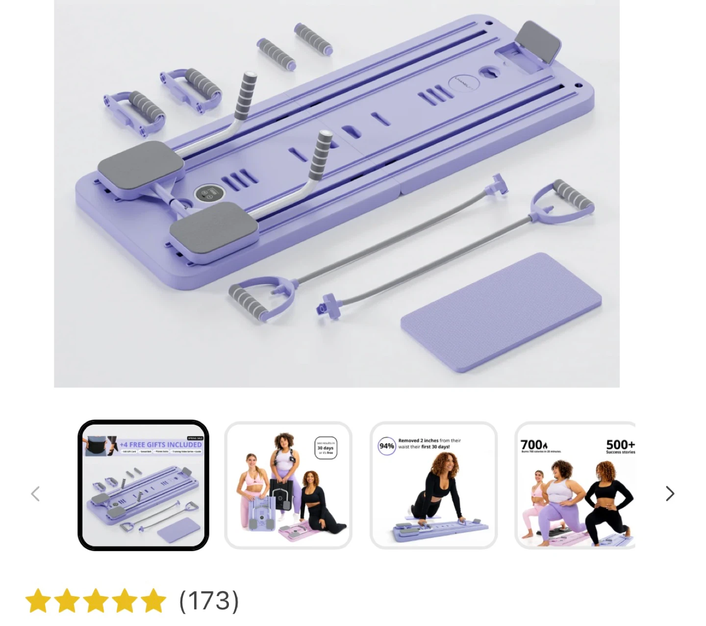 Home Fitness Workout Equipment Set with Bands - photo 3