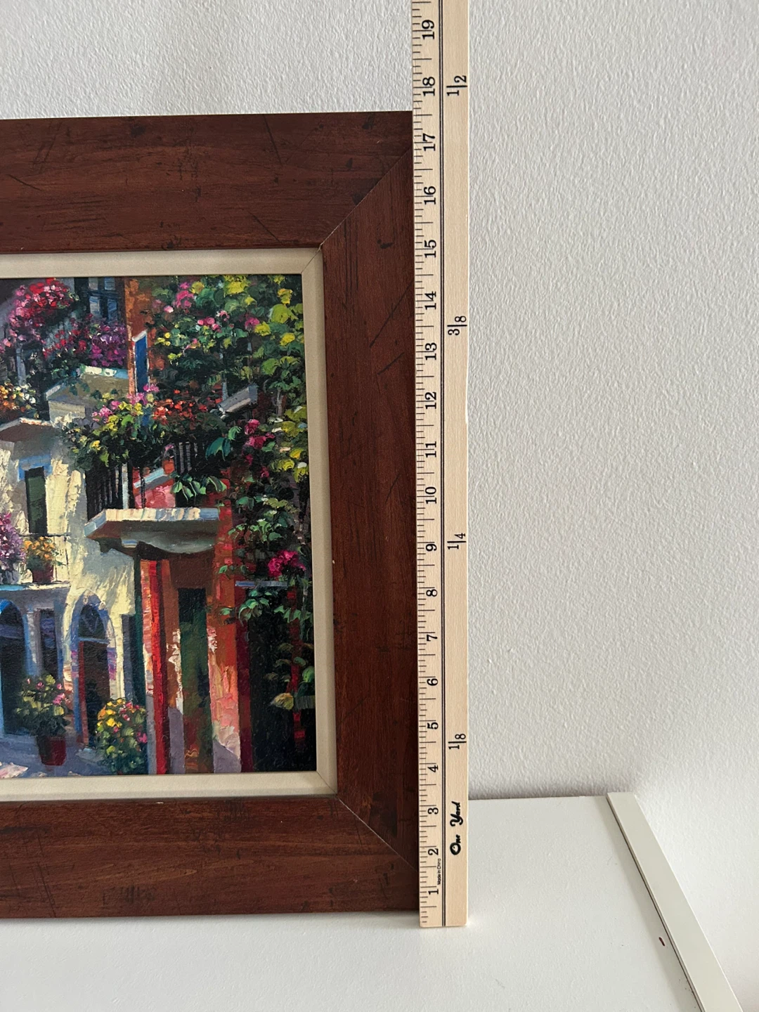 SET OF 2: Framed Prints of Paintings of Village Scenes - photo 4
