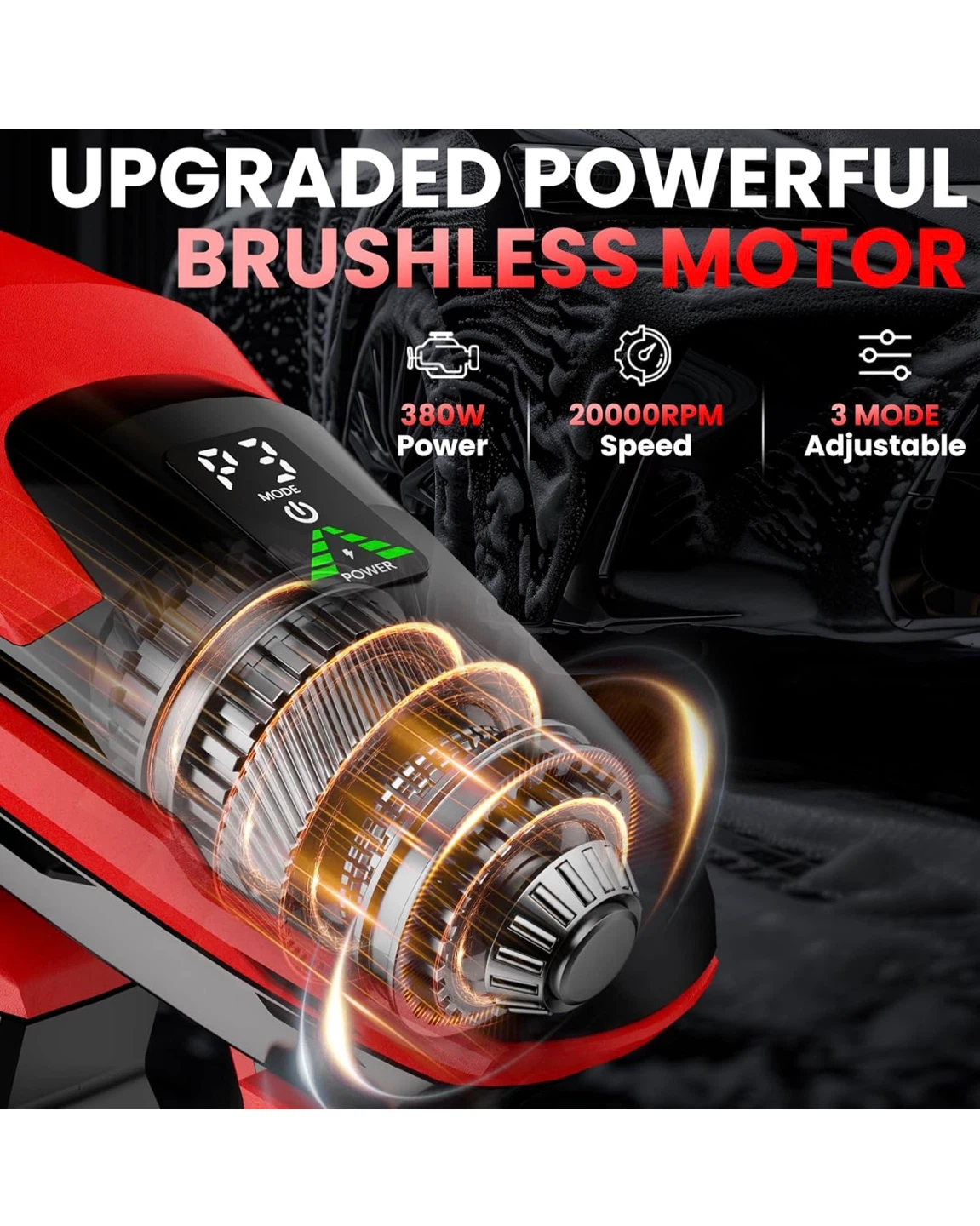 Cordless Pressure Washer for Milwaukee 18V Battery, 800 PSI CP80 - photo 2