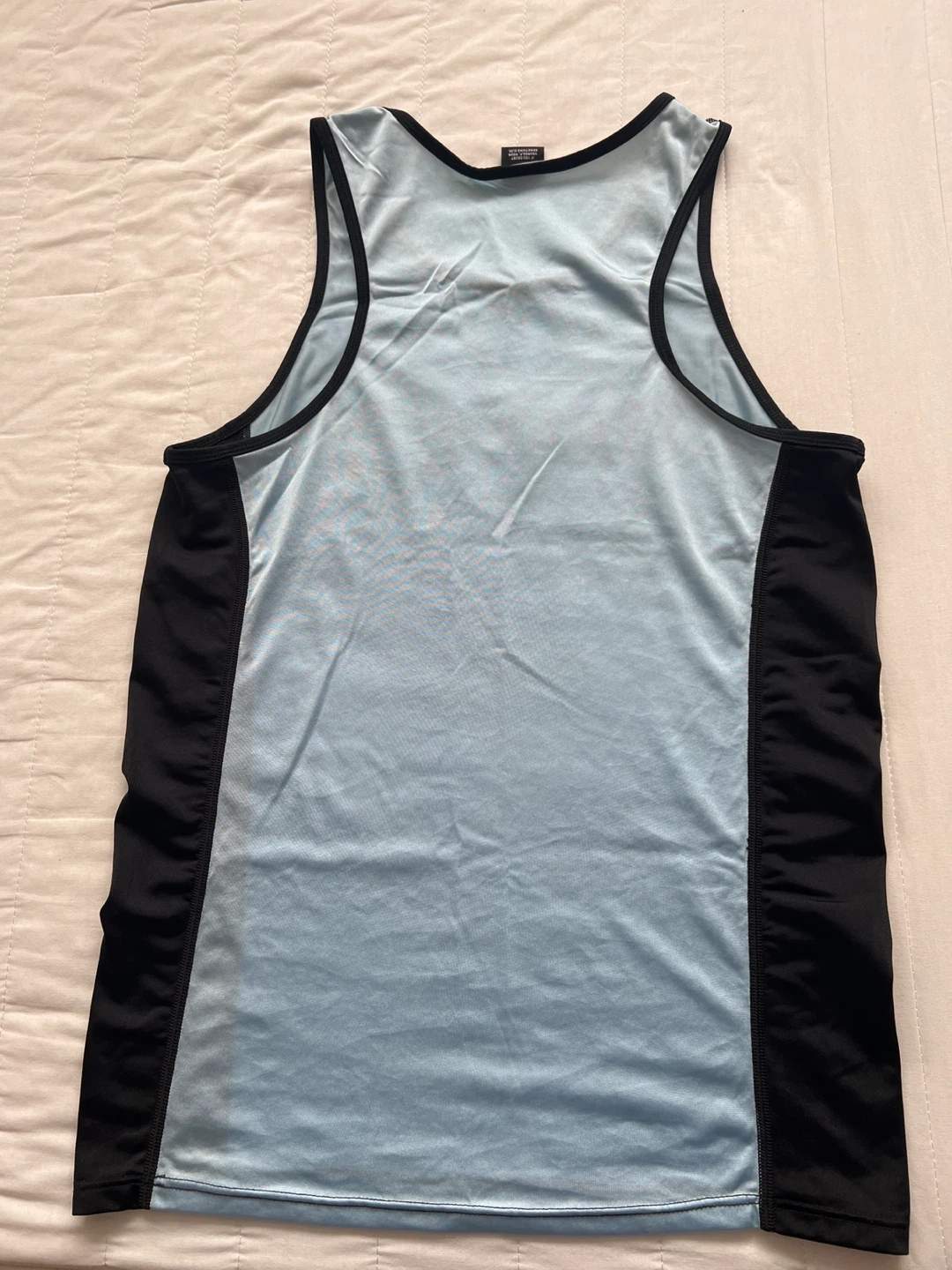 AussieBum Men's Athletic Tank Top - sky blue /Black - photo 2