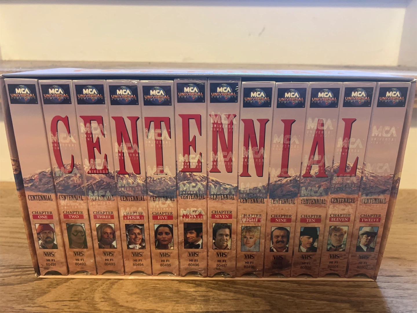 Centennial Complete VHS Series Box Set