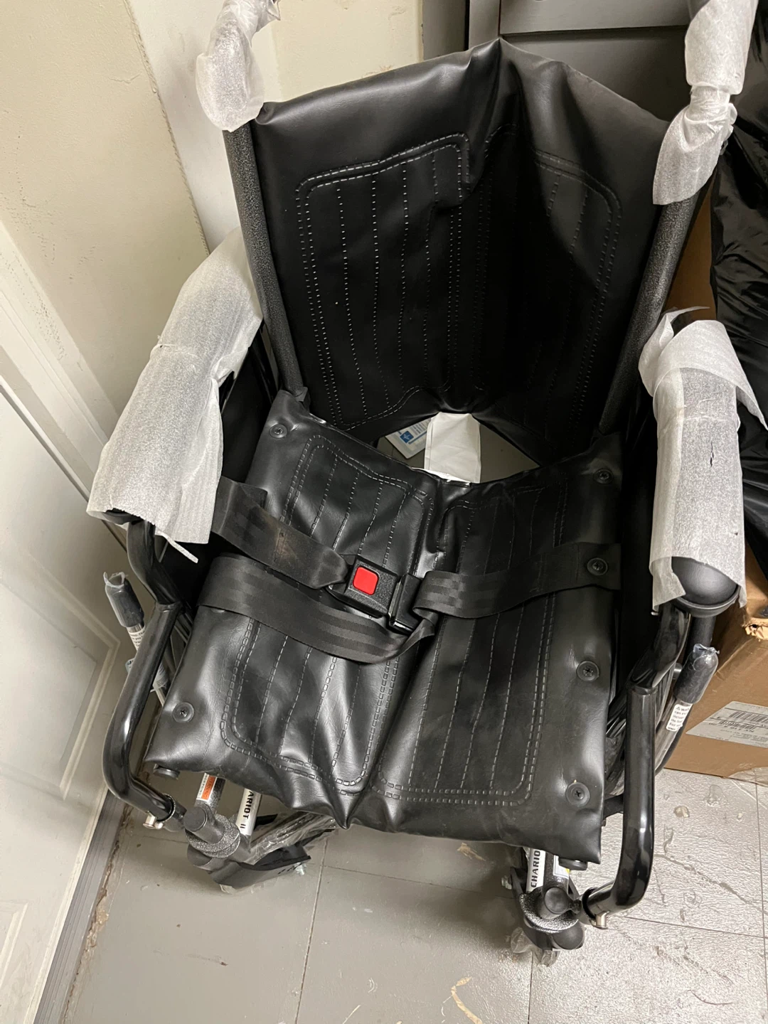 Wheelchair with Seatbelt
