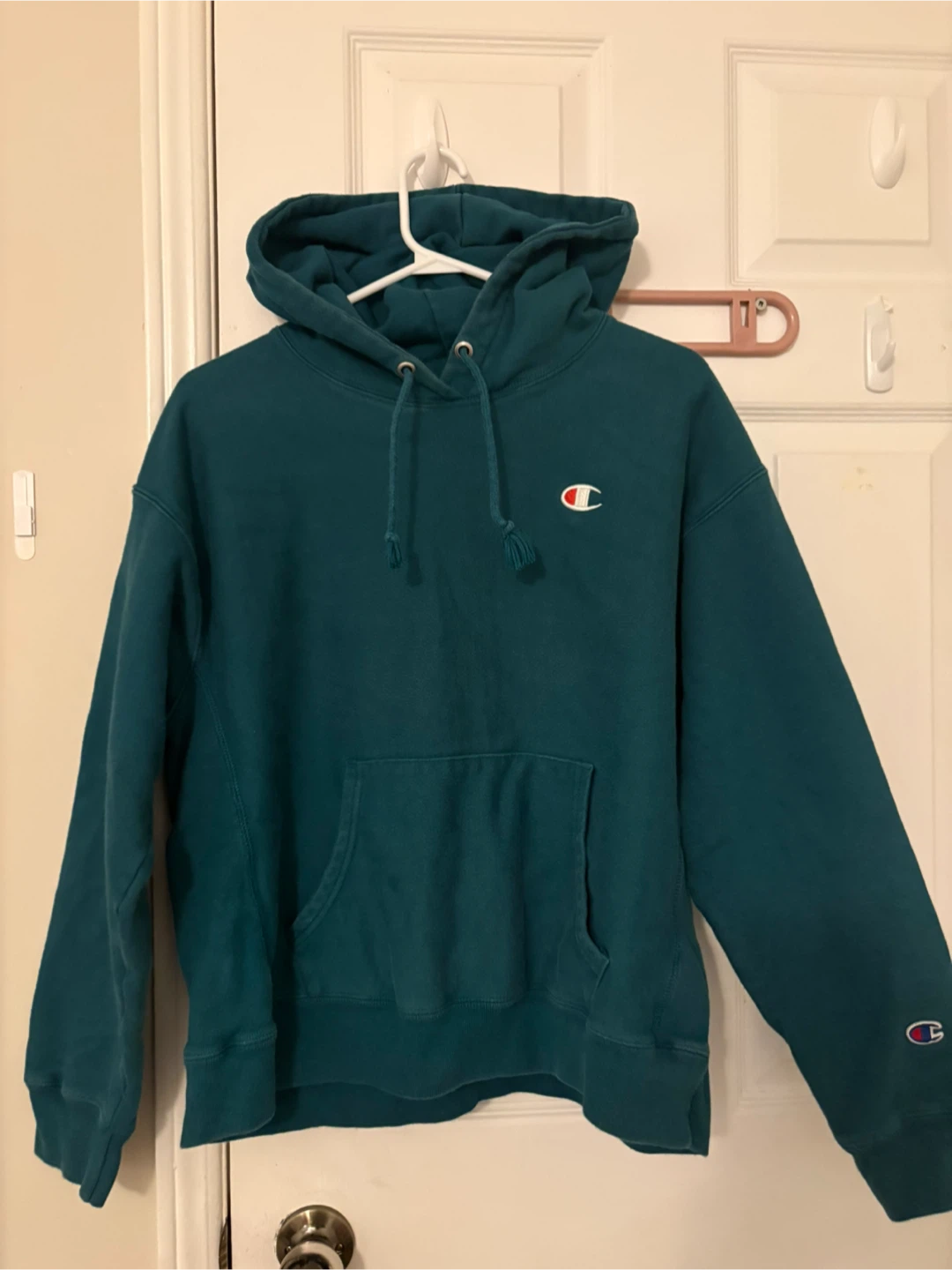 Champion Teal Hoodie