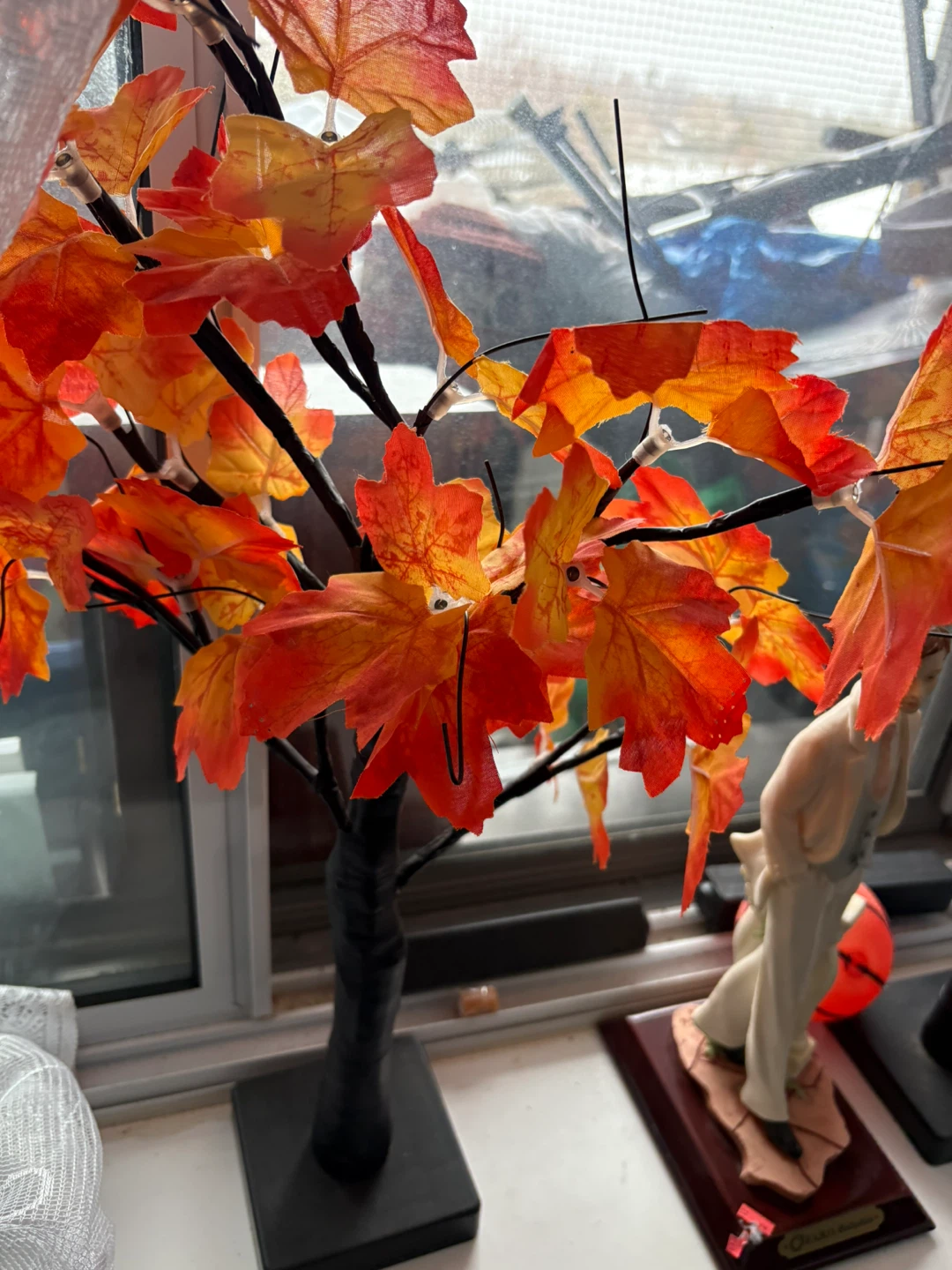 Artificial Maple Leaf Tree Table Decoration moving sale - photo 2