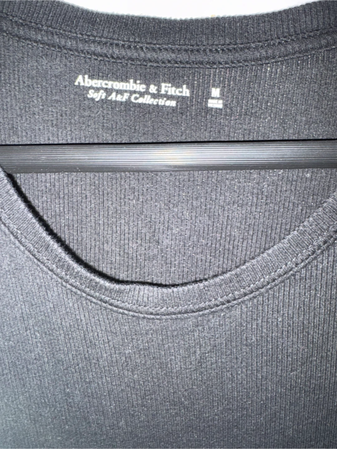 Abercrombie & Fitch Black Long Sleeve Bodysuit - Medium - photo 2