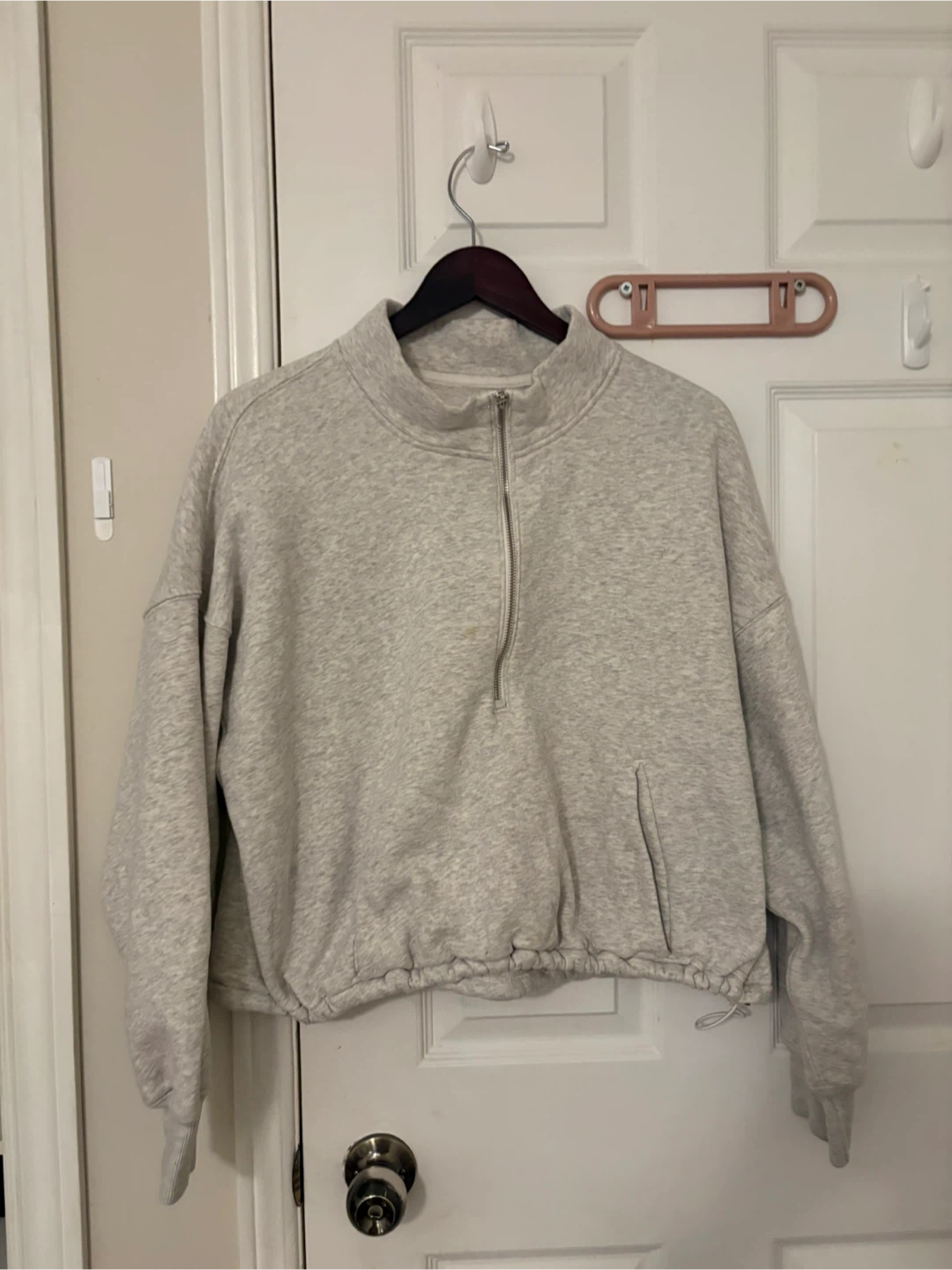 Abercrombie & Fitch Soft A&F Collection 1/4 Zip Sweatshirt - XL