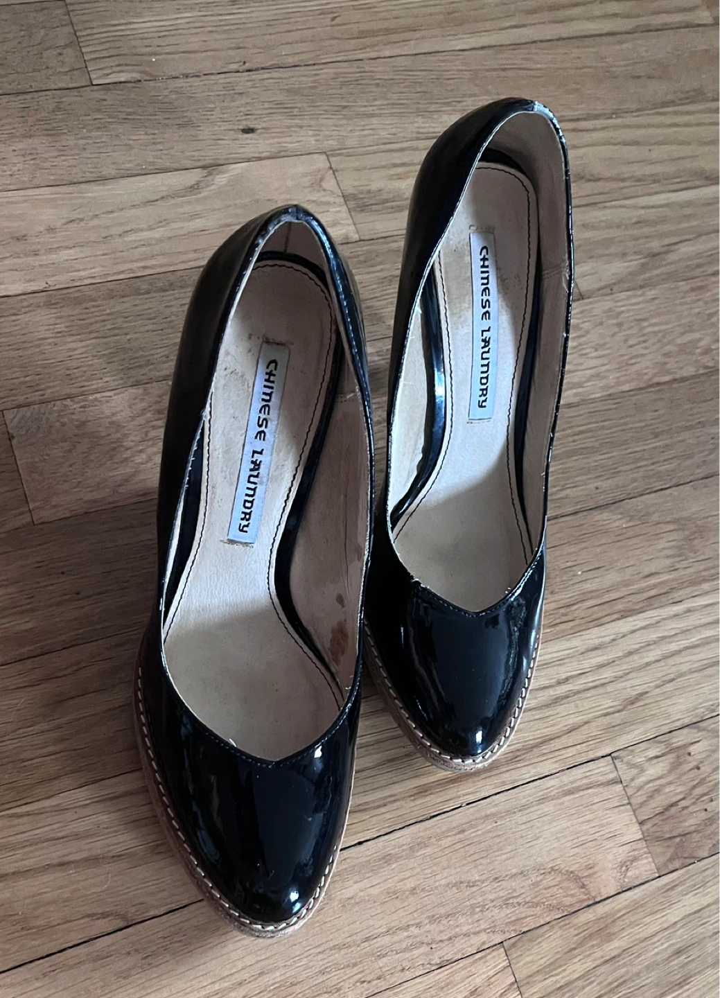 Chinese Laundry Black Patent  Heels - photo 5