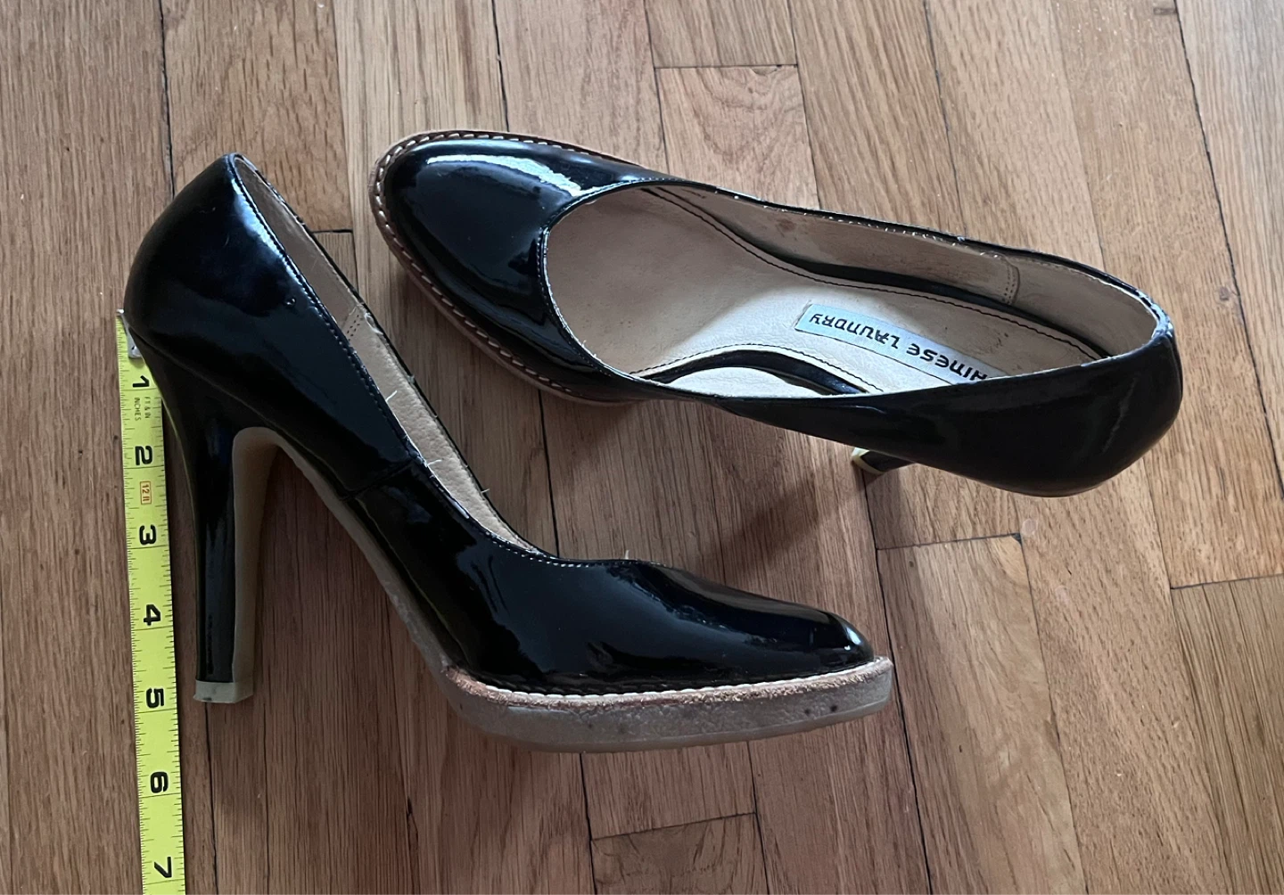 Chinese Laundry Black Patent  Heels - photo 2