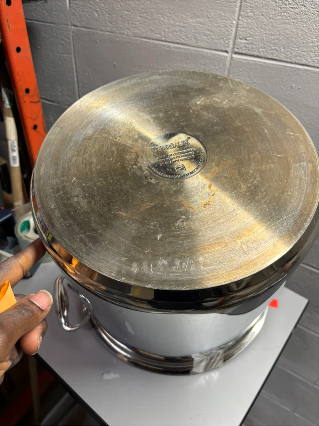Circulon Stainless Steel Stock Pot with Lid - photo 3