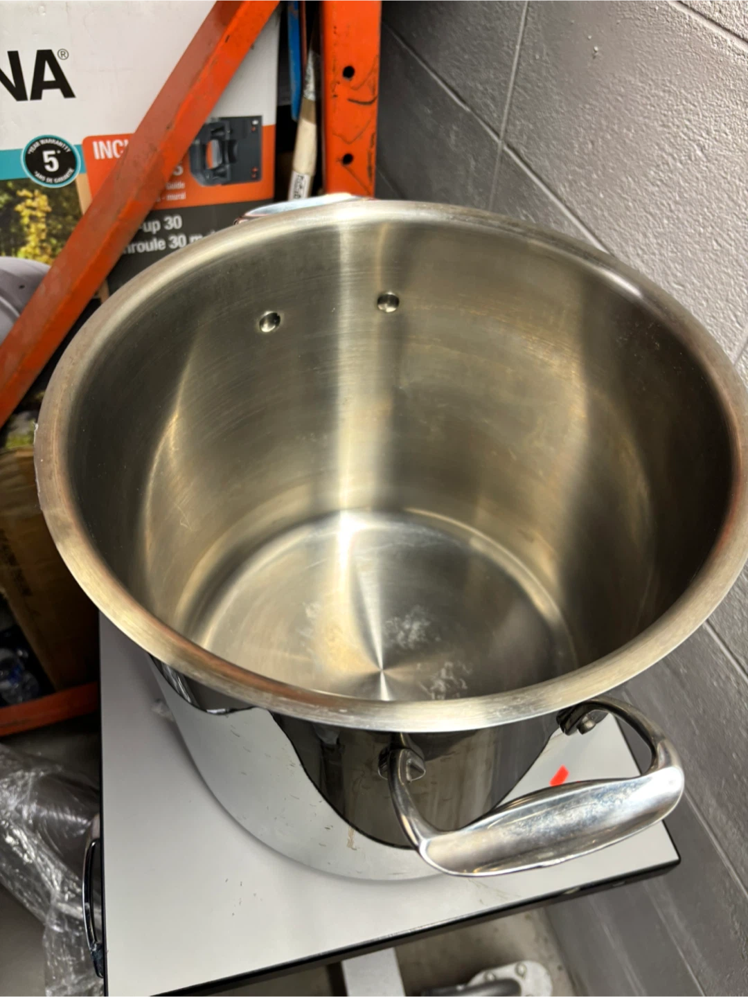 Circulon Stainless Steel Stock Pot with Lid - photo 2