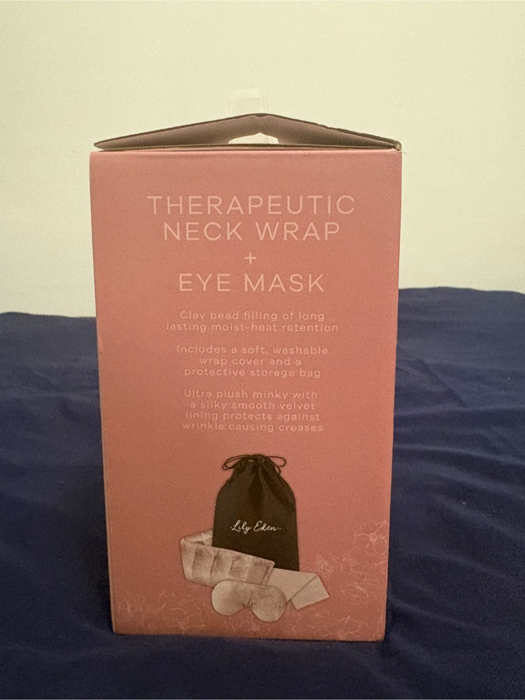 Lily Eden Therapeutic Neck Wrap & Eye Mask Set - photo 2