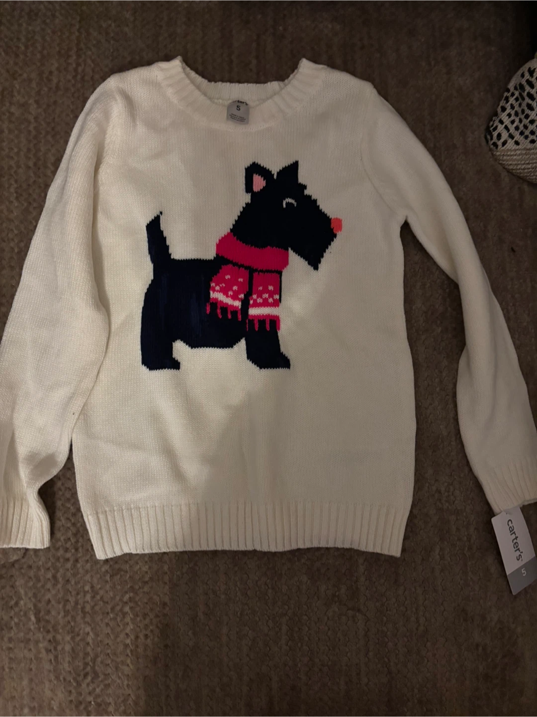 Carter's Dog Sweater Size 5