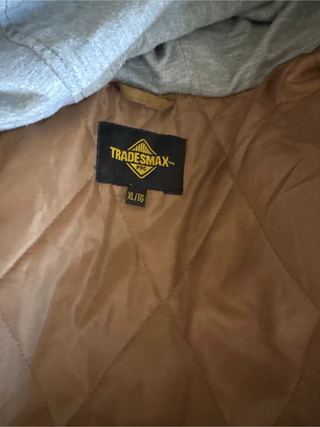 Tradesmax Pro Quilted Lined Work Jacket with Hood - XL - photo 3