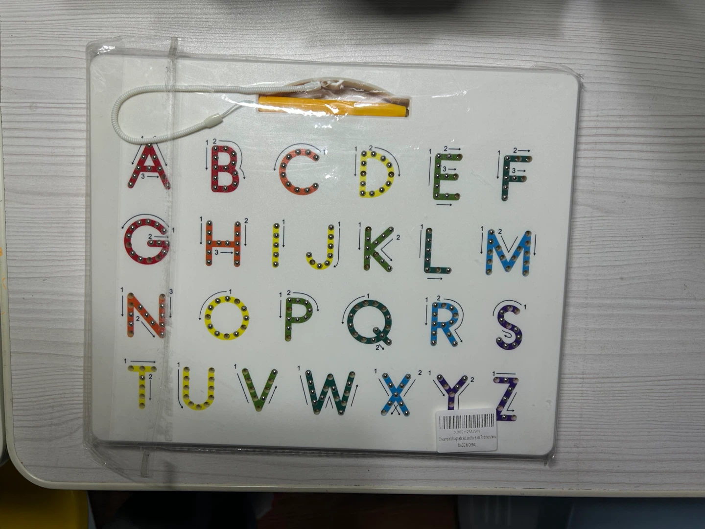 Brand New Magnetic Drawing Board with Letters and Numbers