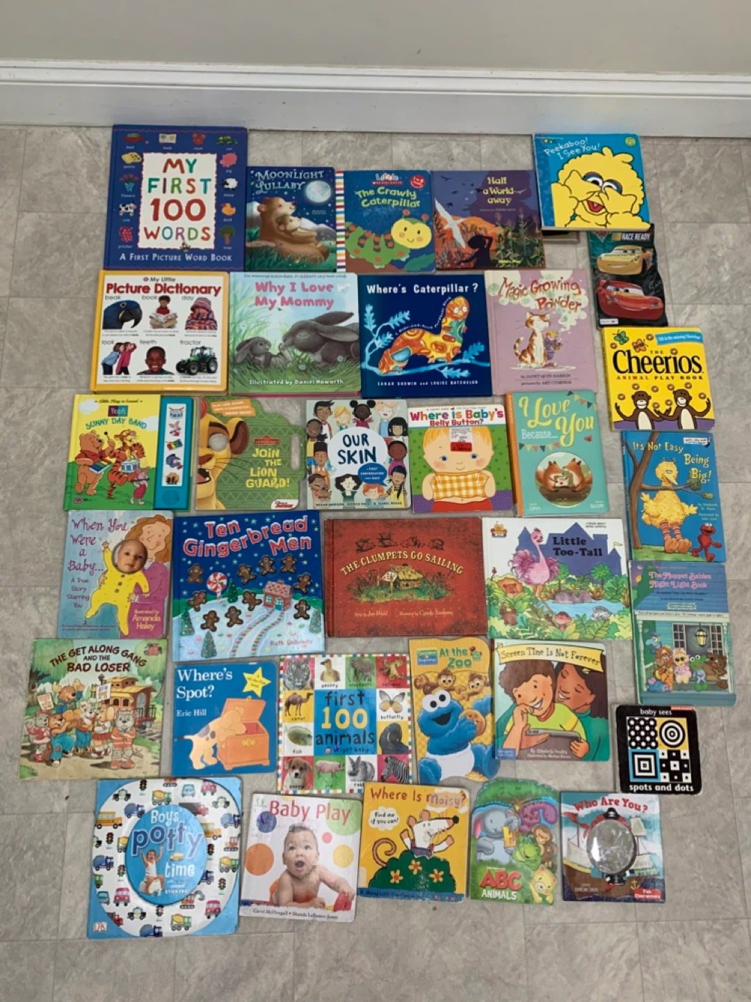33 Baby / Kids Books Lot - Assorted Children's Hardcover Books