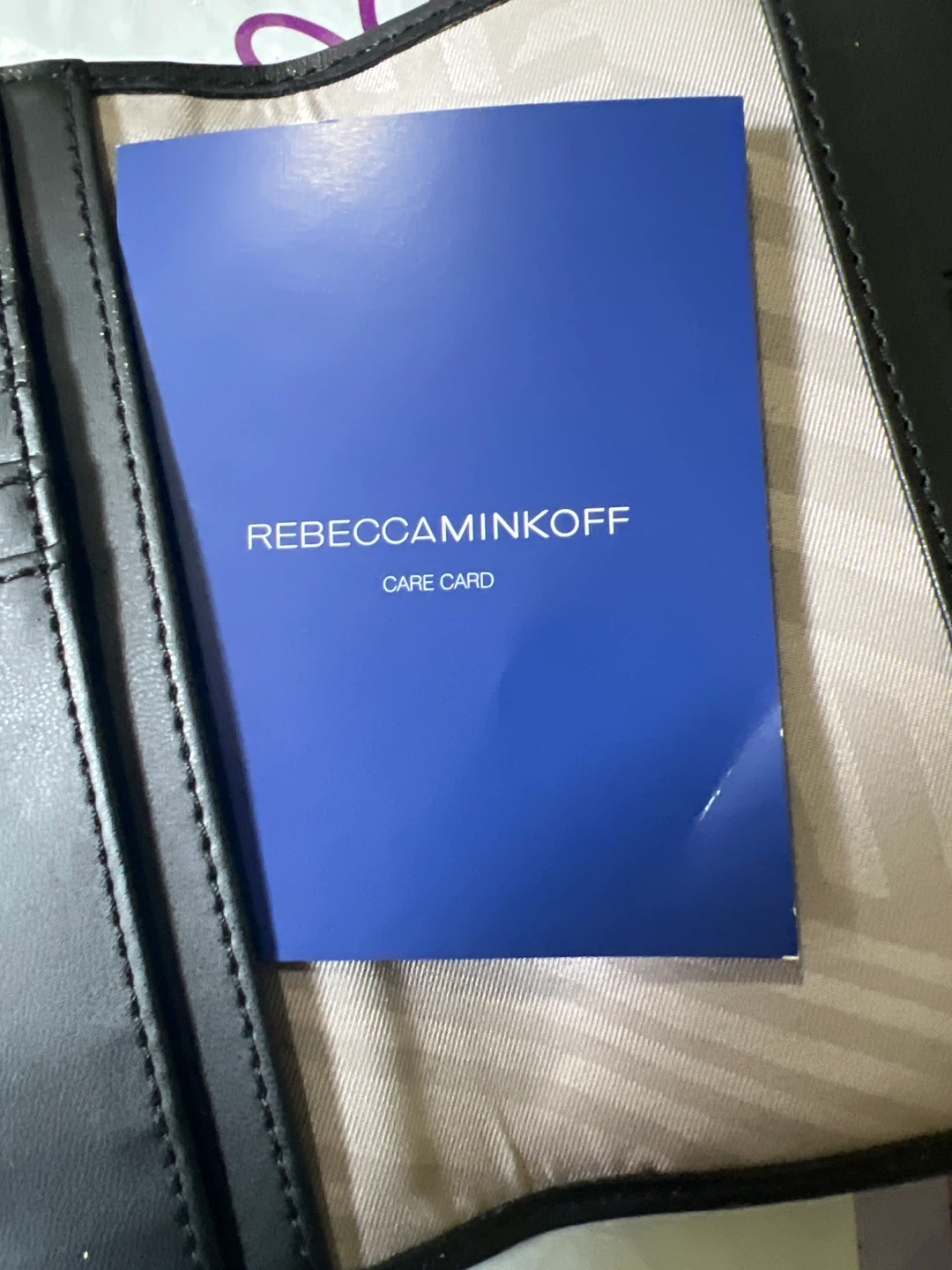 Rebecca Minkoff Pink Leather Card Holder