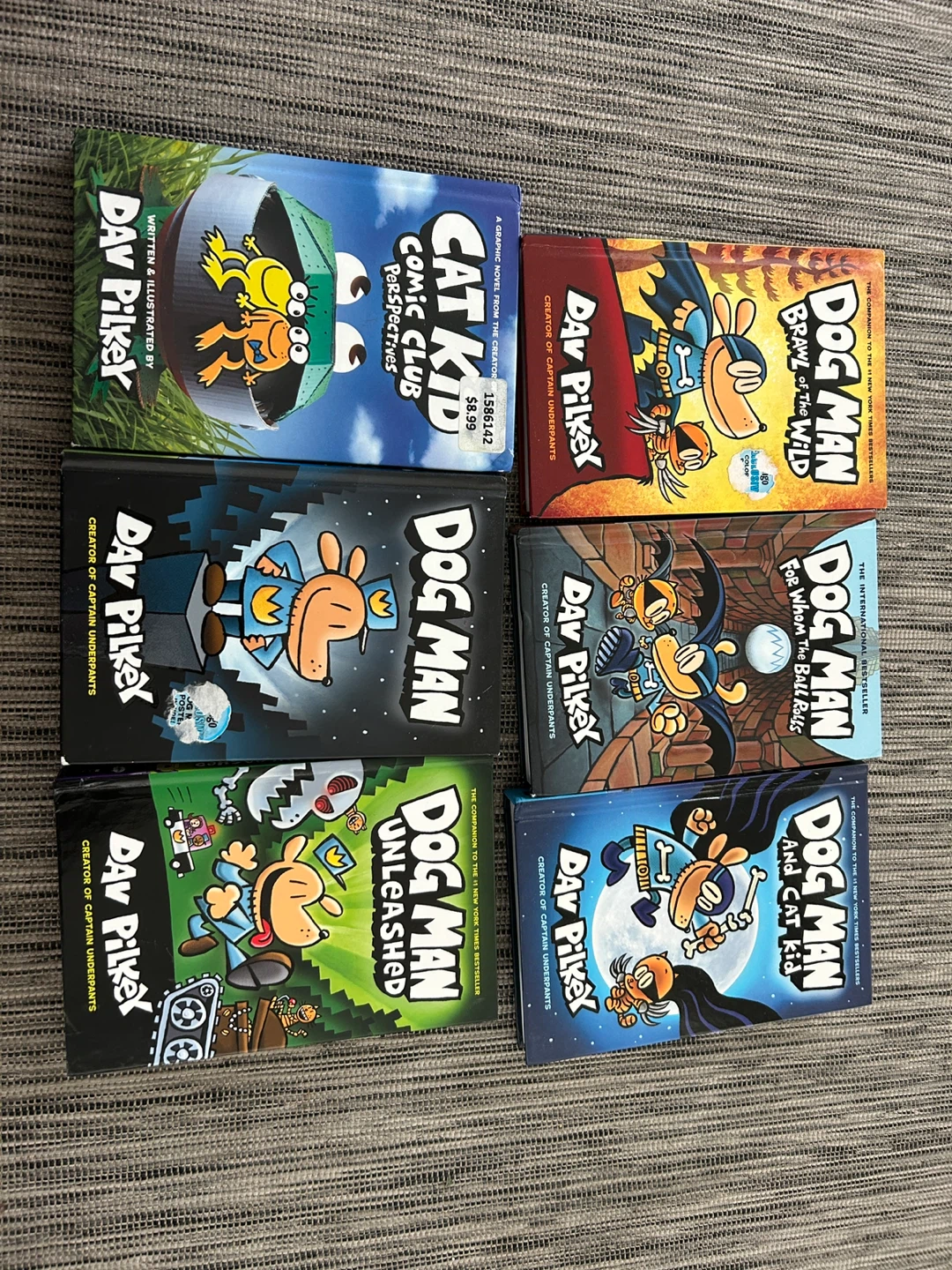 Dog Man Books – $20