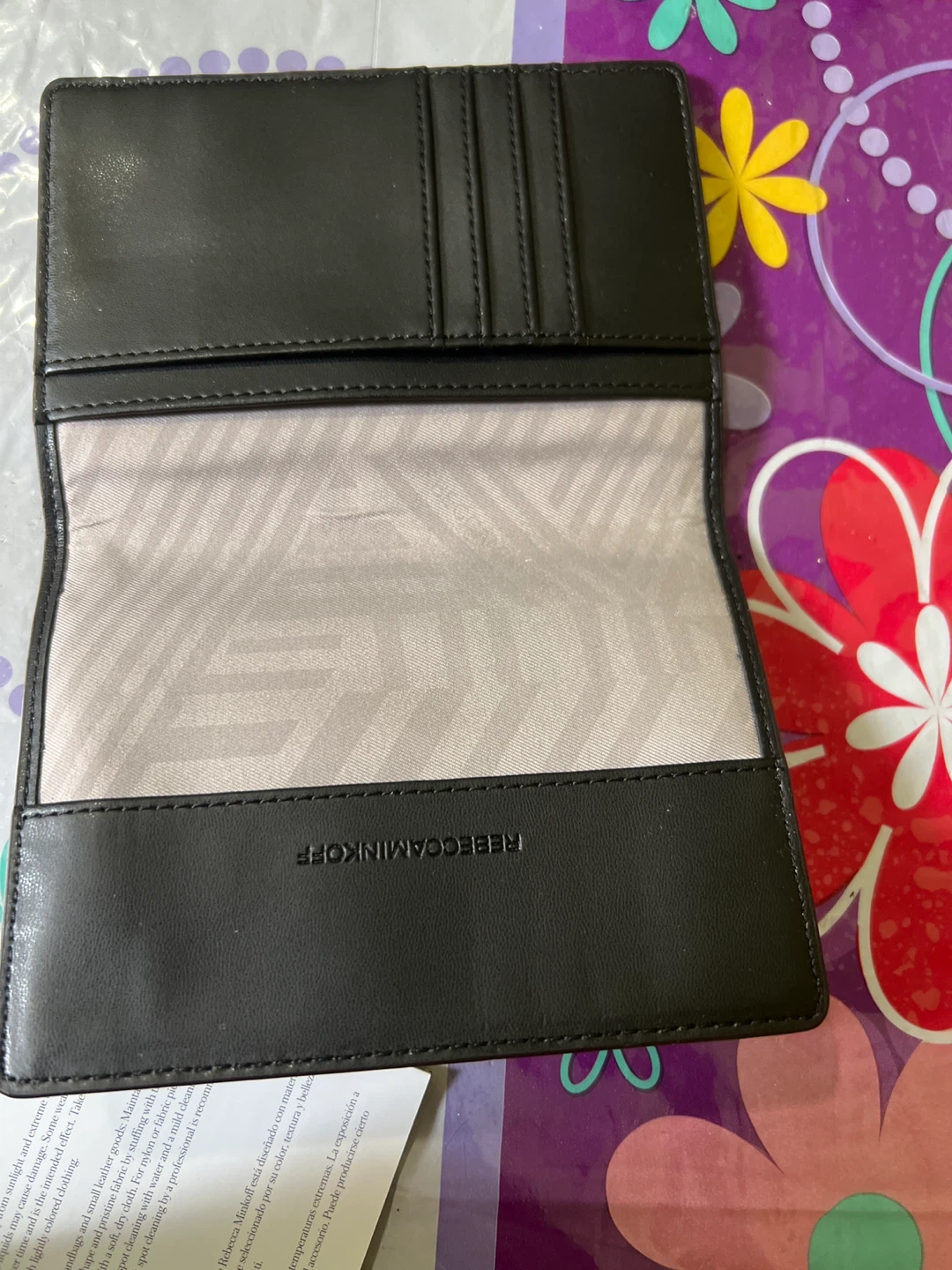 Rebecca Minkoff Pink Leather Card Holder - photo 2