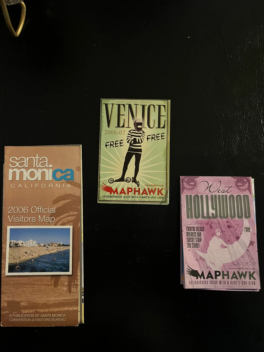 COLLECTORS VINTAGE West Hollywood Official Visitor Maps 2006-07