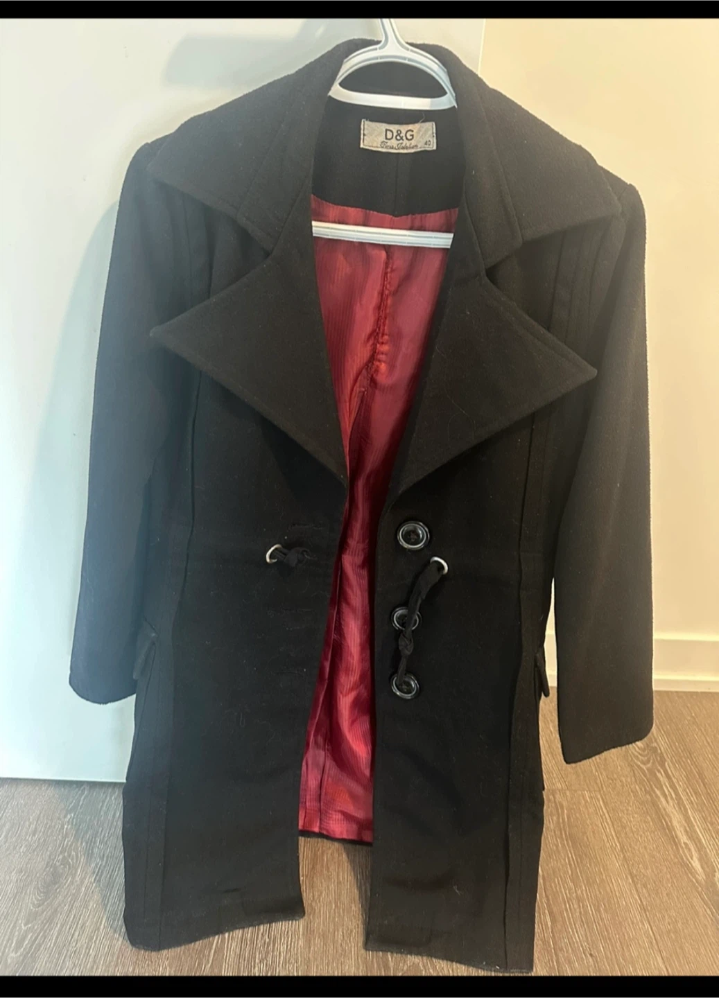 D&G Black Coat