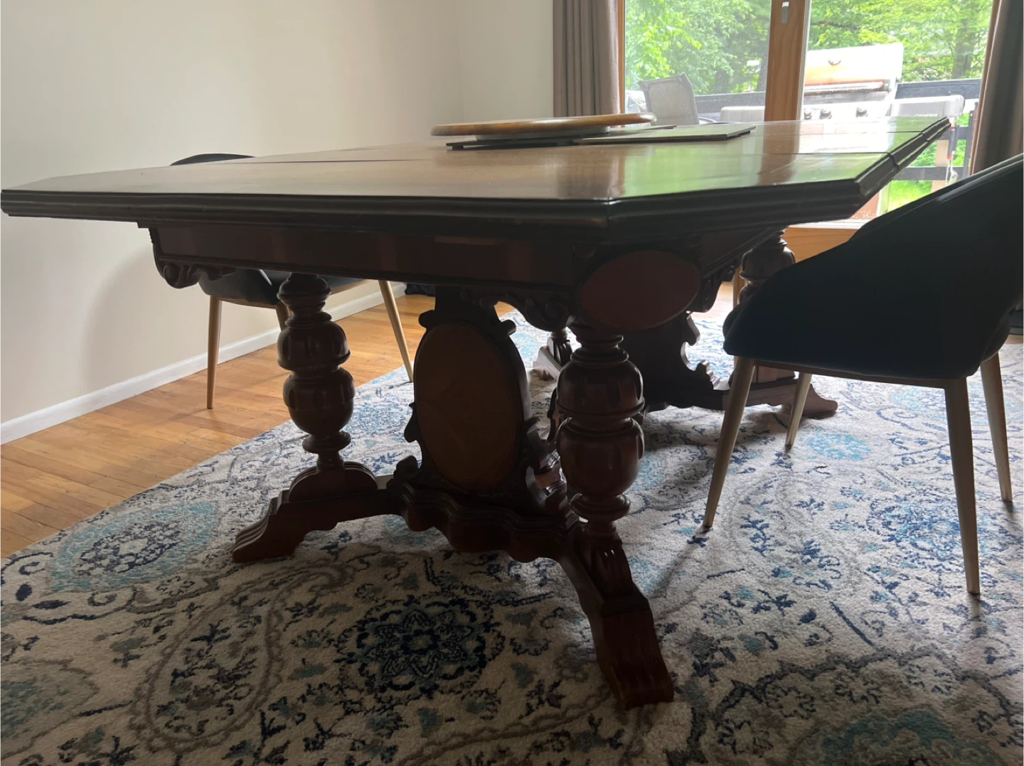 Vintage Wooden Dining Table