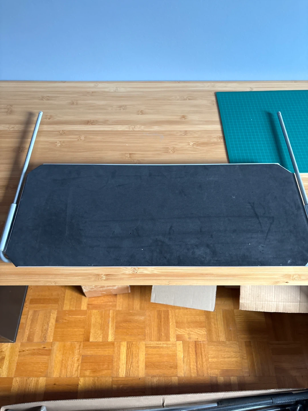 Adjustable Monitor Stand with Metal Legs