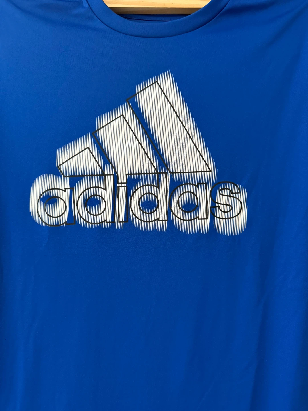 Adidas Blue T-Shirt Size M/M - photo 2