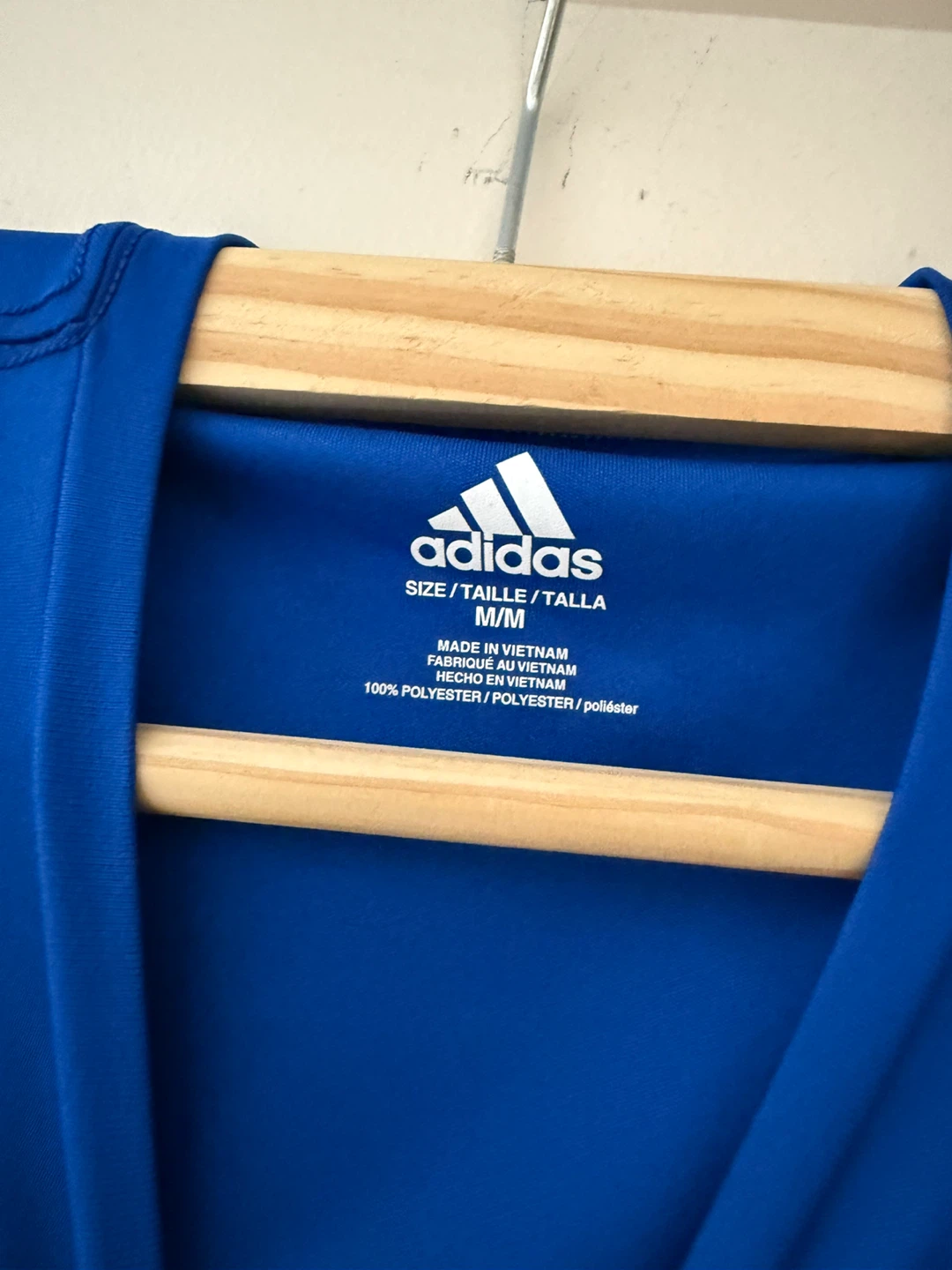 Adidas Blue T-Shirt Size M/M - photo 3