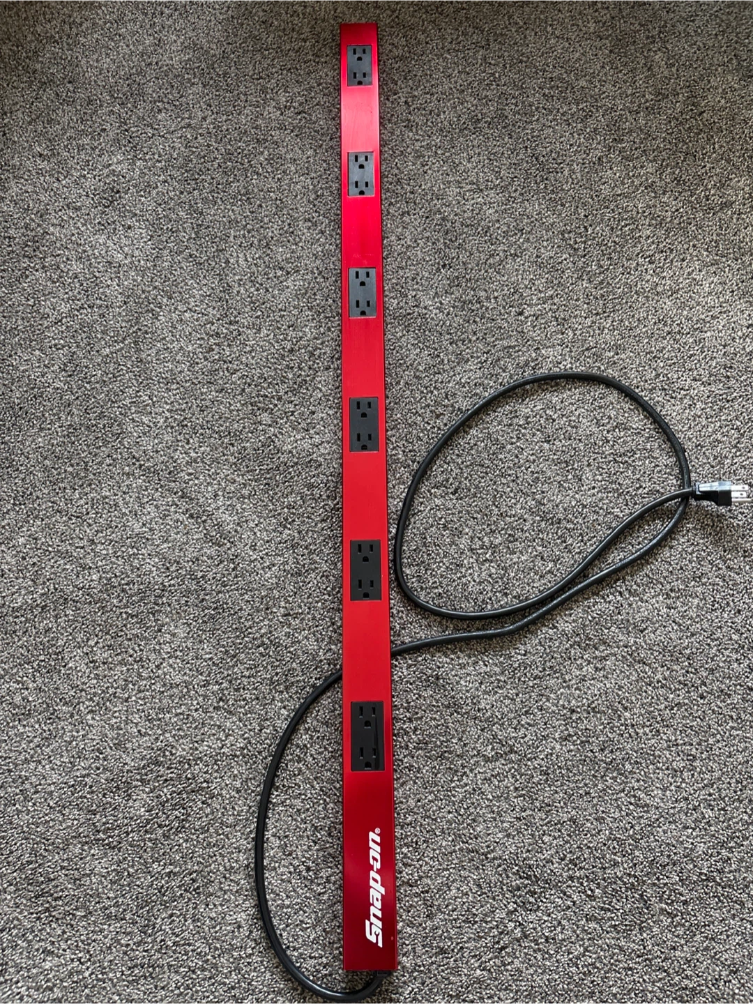 Snap-on Red Power Strip