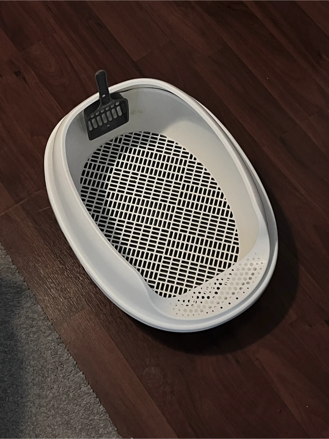 Cat Litter Box with Scoop - photo 2