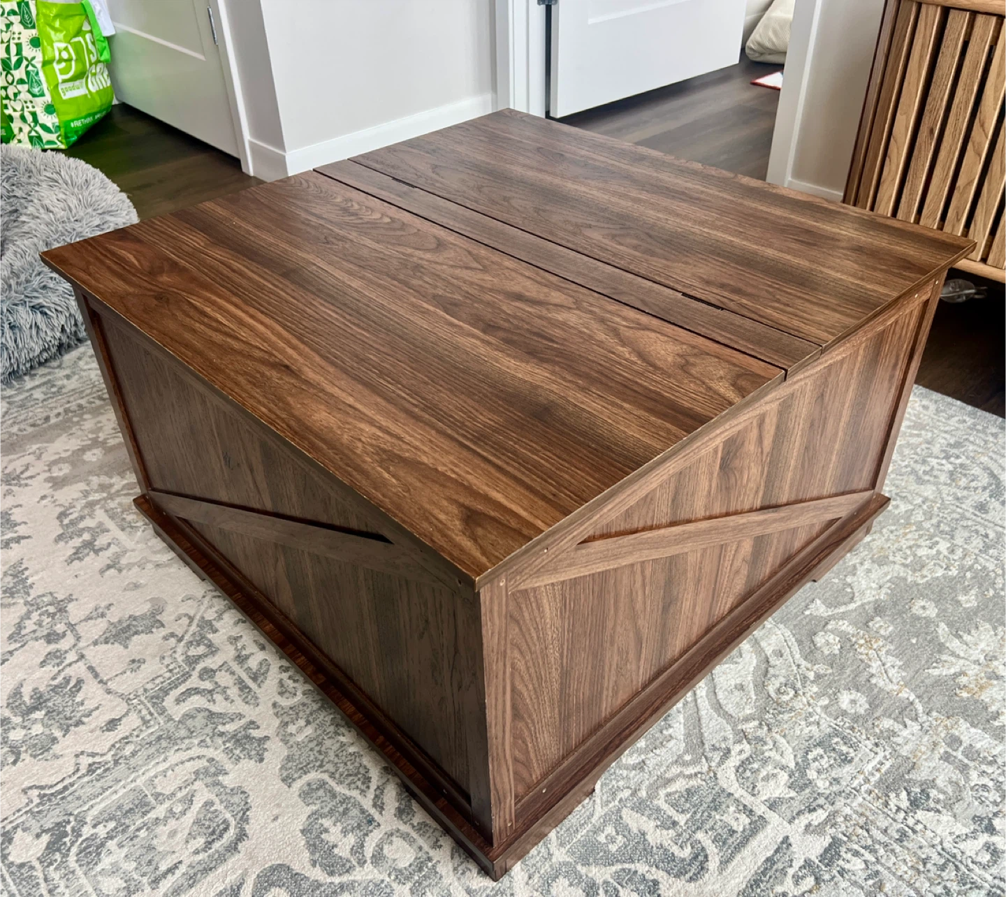 Lift-Top Storage Coffee Table - photo 5
