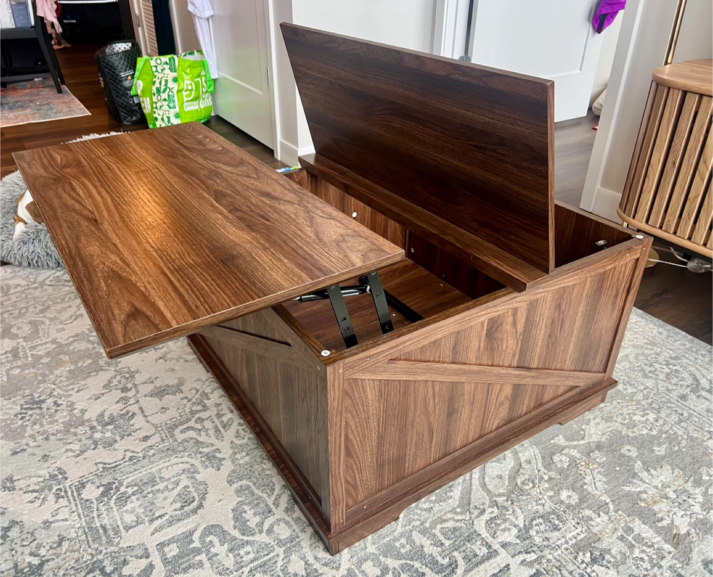 Lift-Top Storage Coffee Table - photo 2