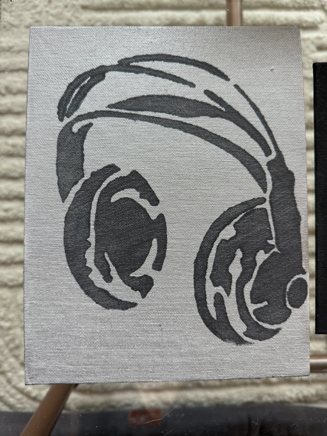 Canvas Art Prints: Headphones and Cassette Tapes - photo 3